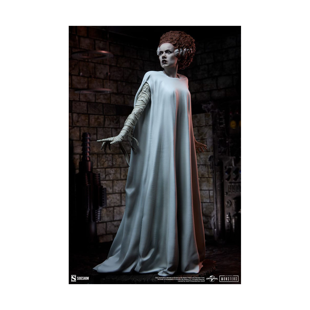 Sideshow Universal Monsters - Formato Premium La sposa di Frankenstein 1/4 - La sposa di Frankenstein