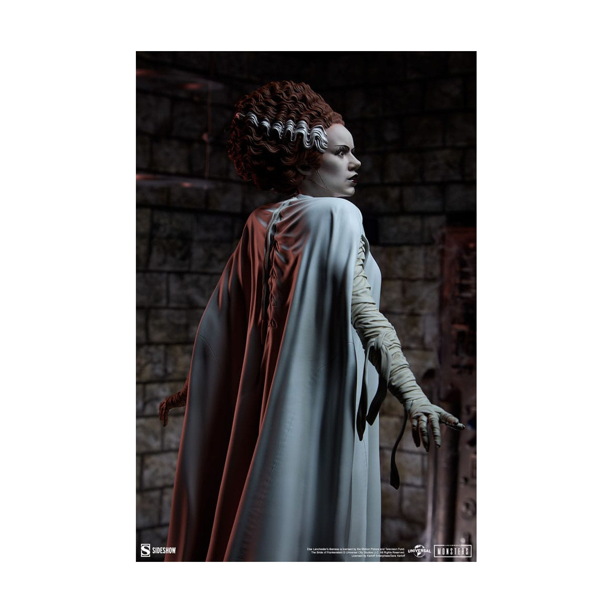 Sideshow Universal Monsters - Formato Premium La sposa di Frankenstein 1/4 - La sposa di Frankenstein