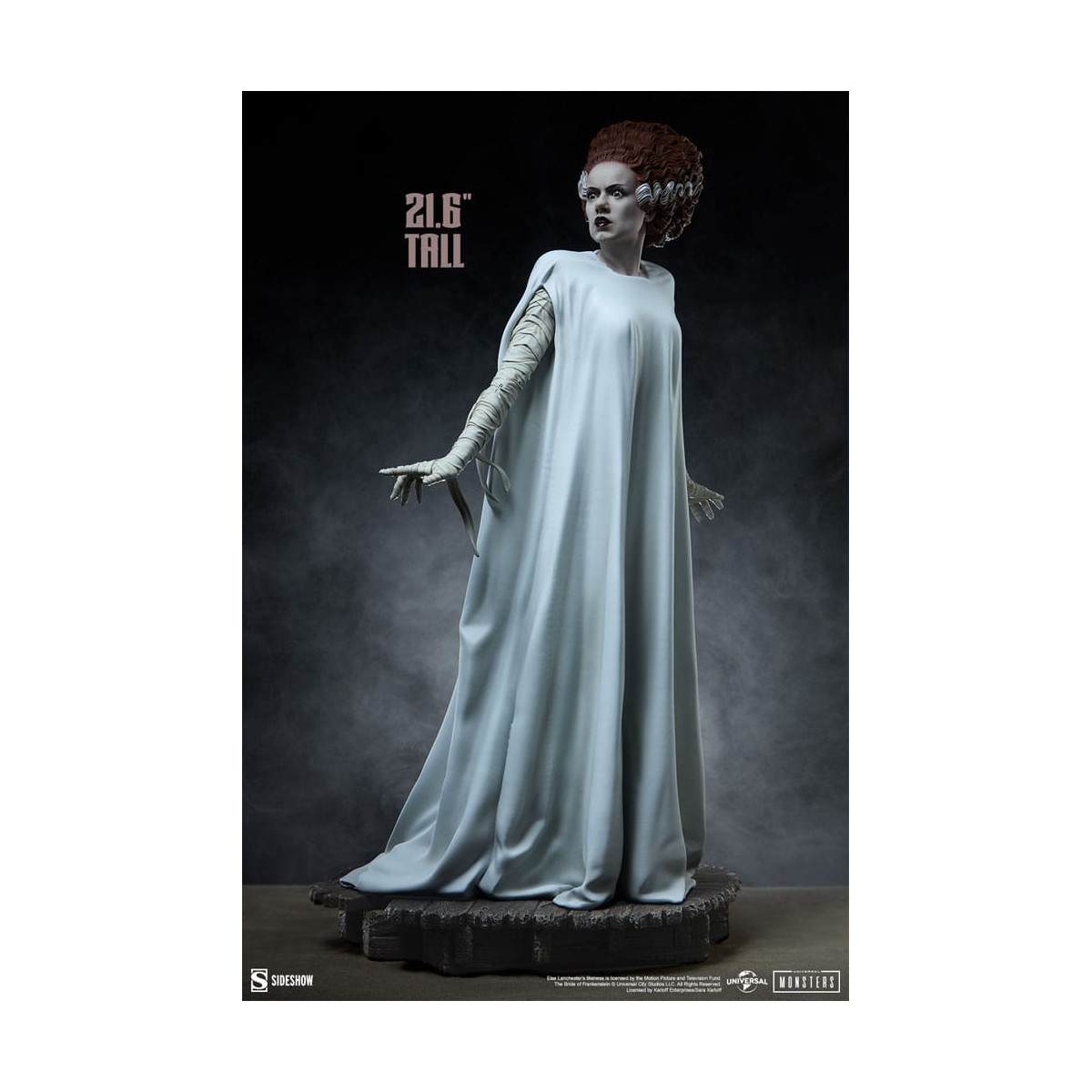 Sideshow Universal Monsters - Formato Premium La sposa di Frankenstein 1/4 - La sposa di Frankenstein