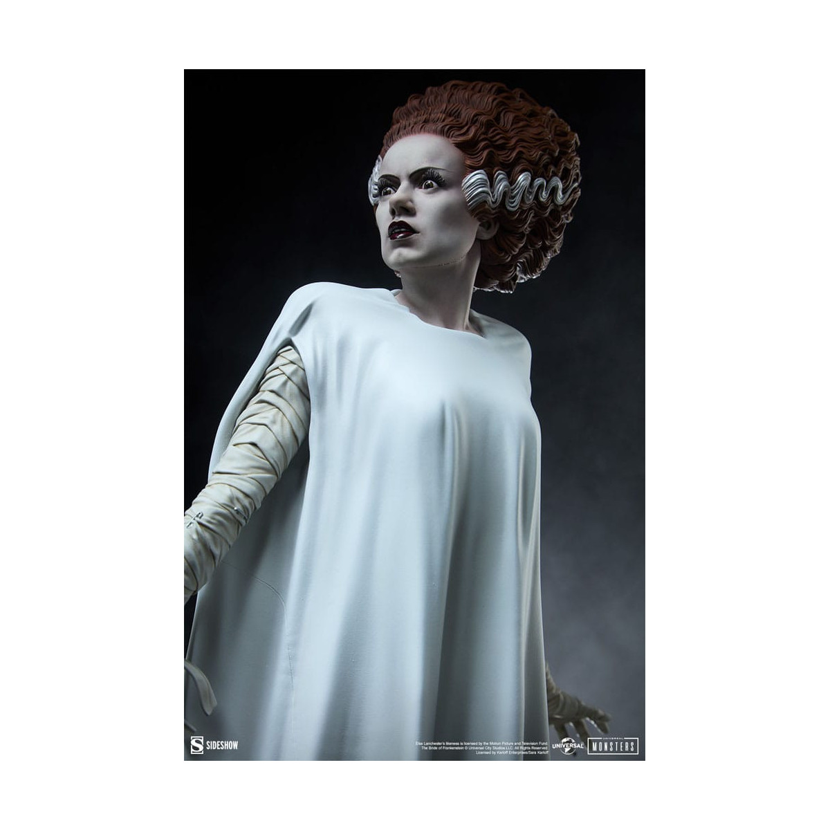 Sideshow Universal Monsters - Formato Premium La sposa di Frankenstein 1/4 - La sposa di Frankenstein