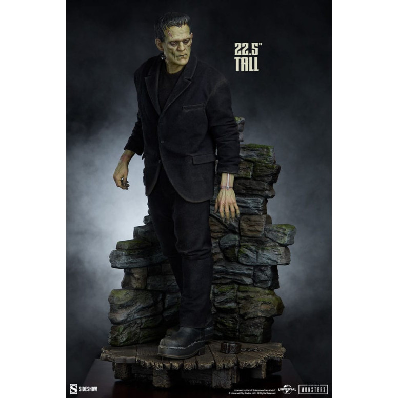 Sideshow Universal Monsters - Formato Premium Frankenstein (costume in tessuto) 1/4