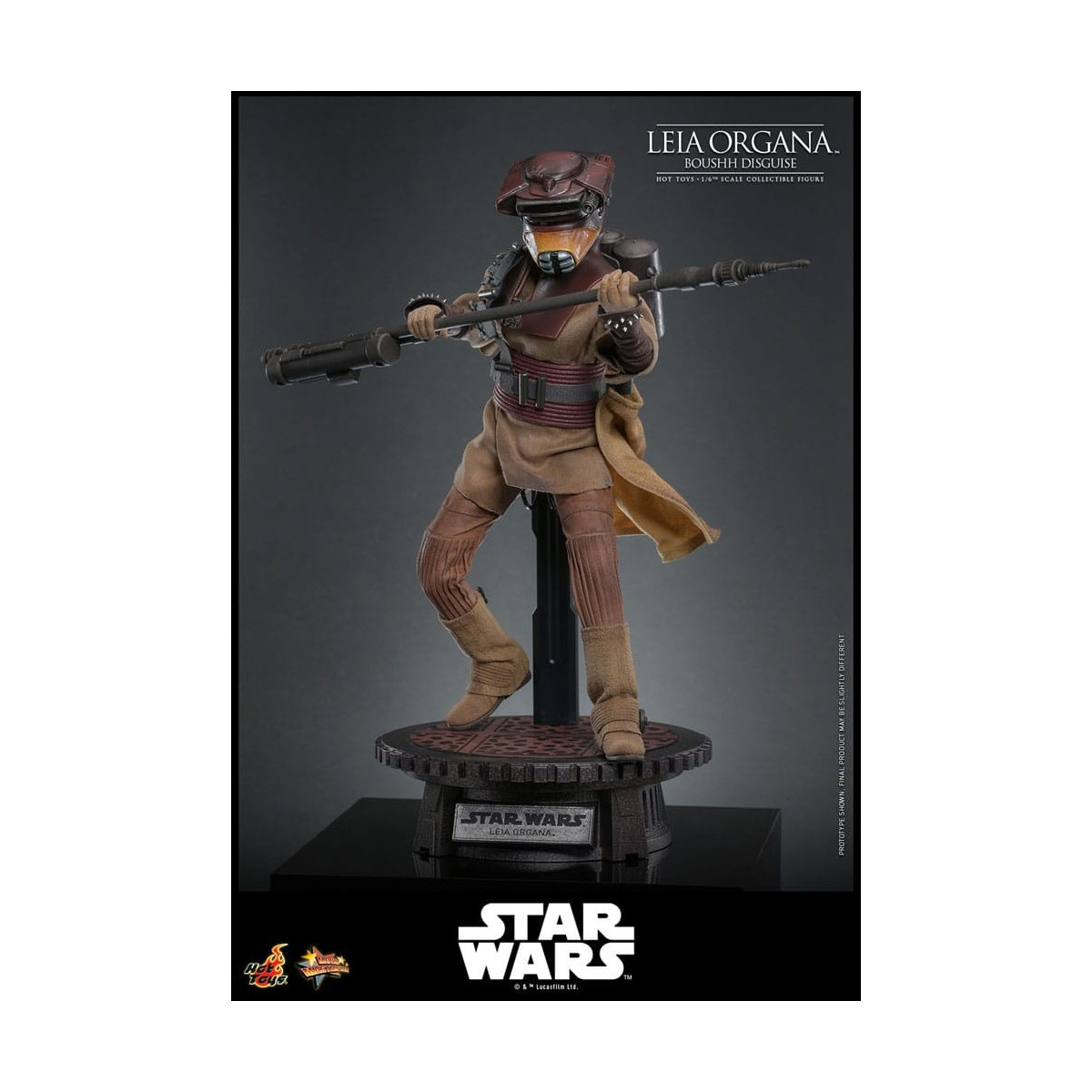 Hot Toys Star Wars Il Ritorno dello Jedi - Movie Masterpiece Figurina di Han Solo 1/6