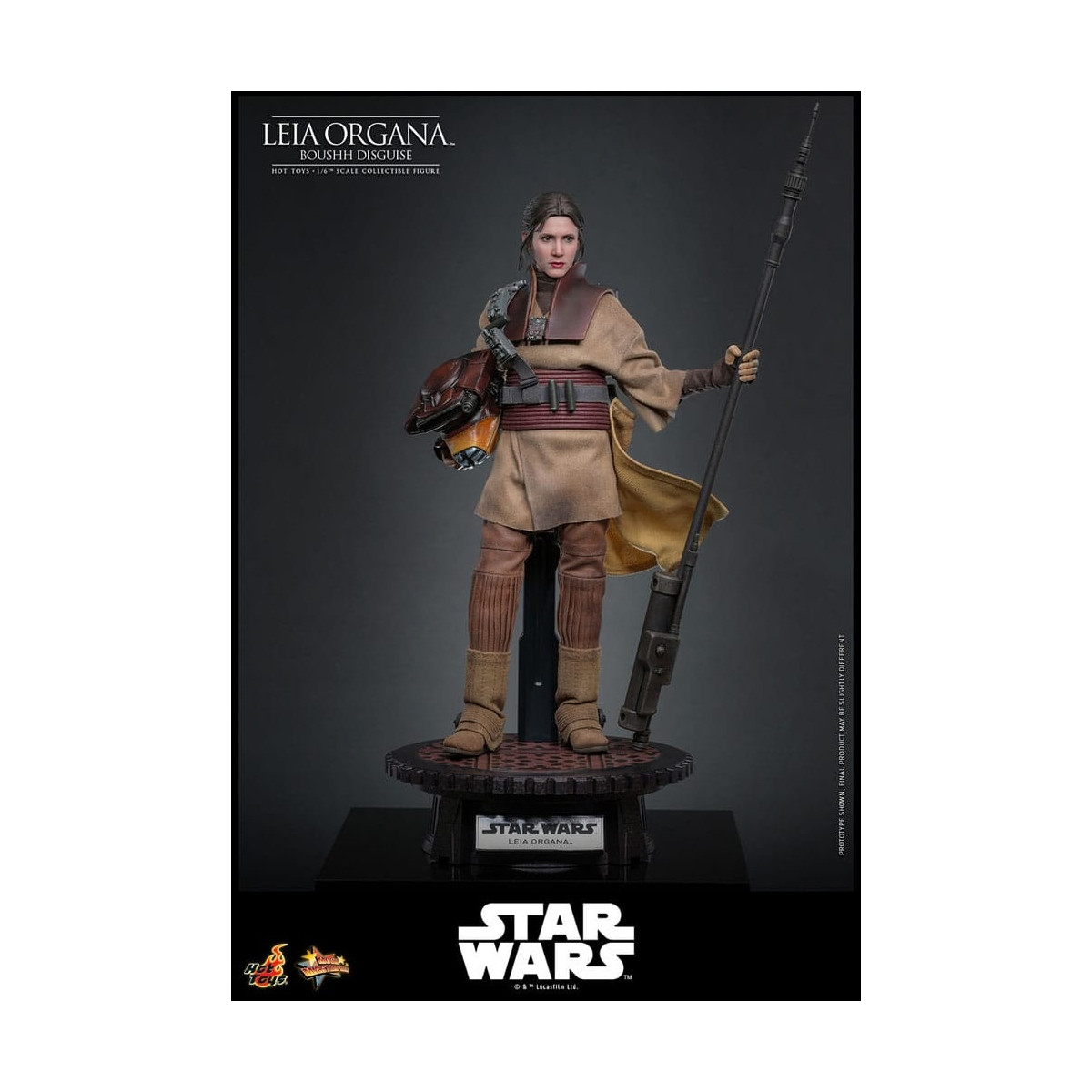 Hot Toys Star Wars Il Ritorno dello Jedi - Movie Masterpiece Figurina di Han Solo 1/6