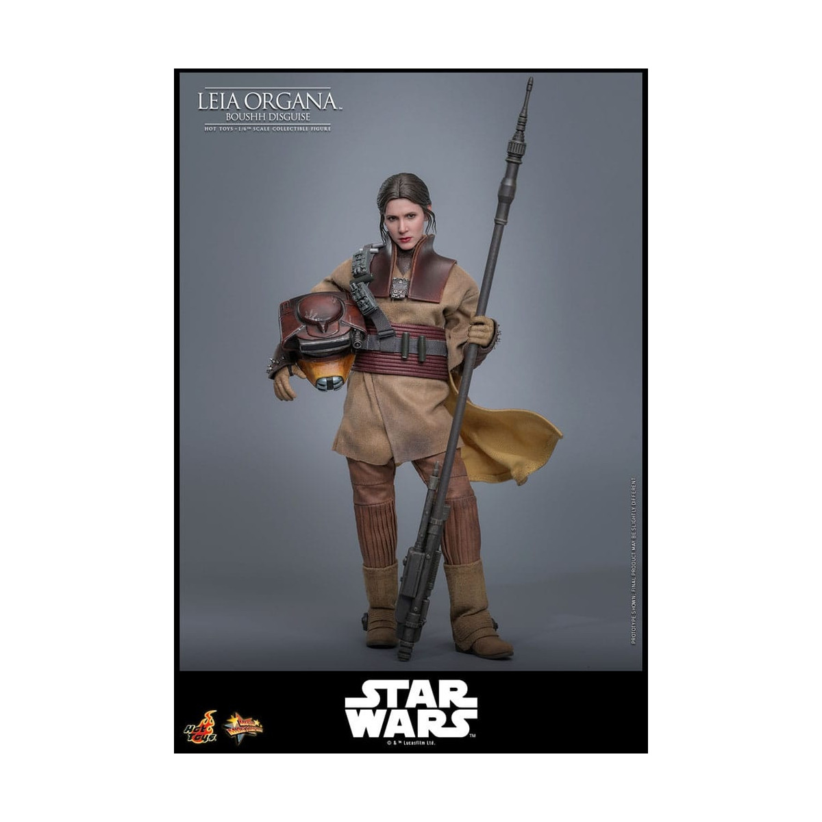 Hot Toys Star Wars Il Ritorno dello Jedi - Movie Masterpiece Figurina di Han Solo 1/6
