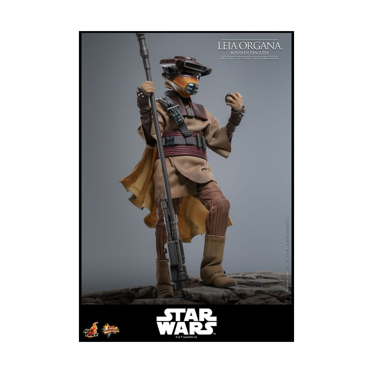 Hot Toys Star Wars Il Ritorno dello Jedi - Movie Masterpiece Figurina di Han Solo 1/6