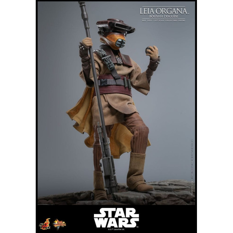 Hot Toys Star Wars Il Ritorno dello Jedi - Movie Masterpiece Figurina di Han Solo 1/6