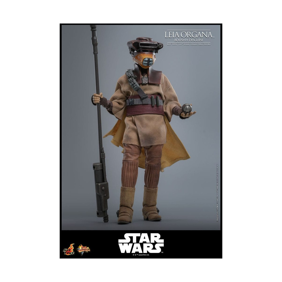 Hot Toys Star Wars Il Ritorno dello Jedi - Movie Masterpiece Figurina di Han Solo 1/6