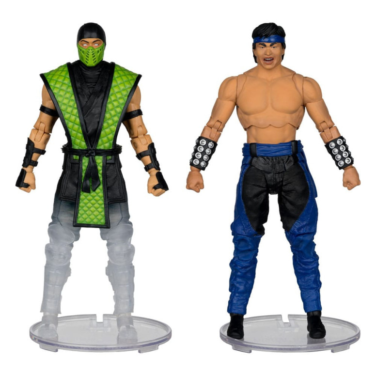 Mc Farlane - Mortal Kombat Klassics - Liu Kang vs. Rettile 2-Pack 1/12