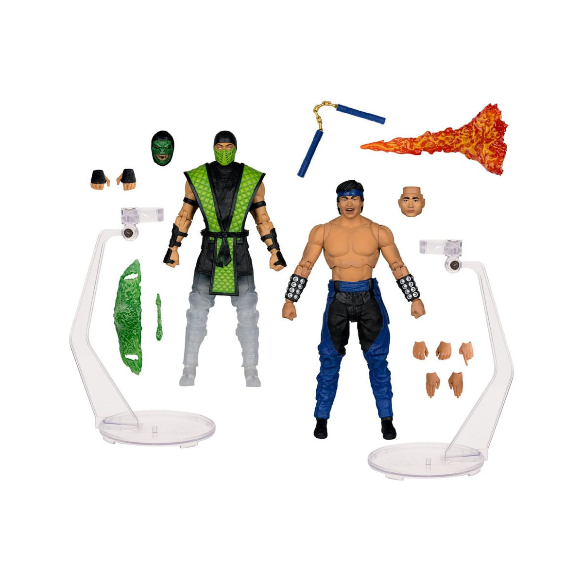 Mc Farlane - Mortal Kombat Klassics - Liu Kang vs. Rettile 2-Pack 1/12