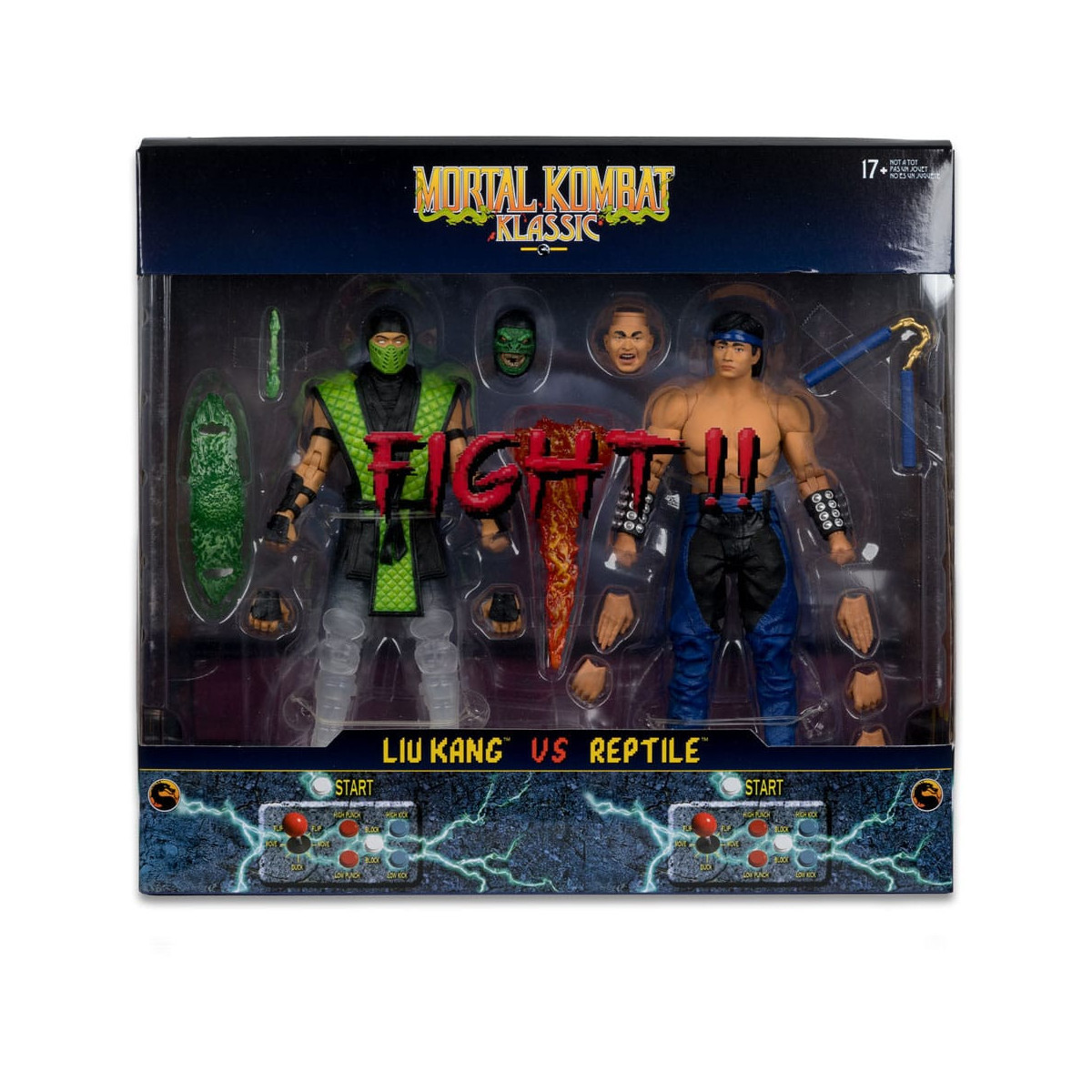 Mc Farlane - Mortal Kombat Klassics - Liu Kang vs. Rettile 2-Pack 1/12