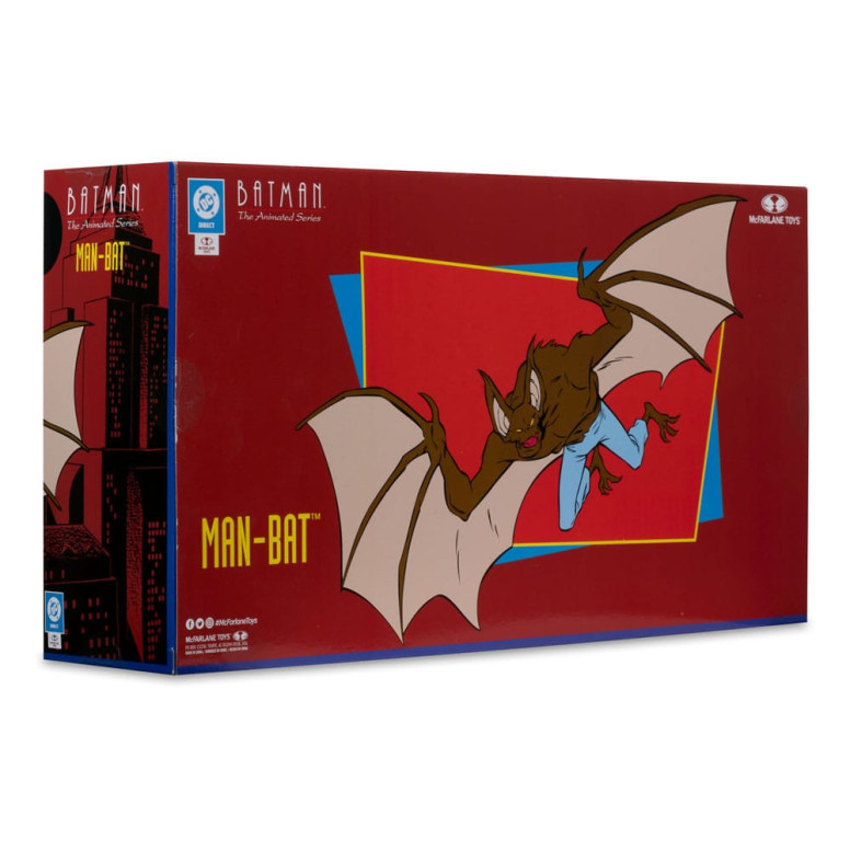 Mc Farlane DC Direct - Man-Bat (Etichetta Oro) - Batman: Animated Series 1992