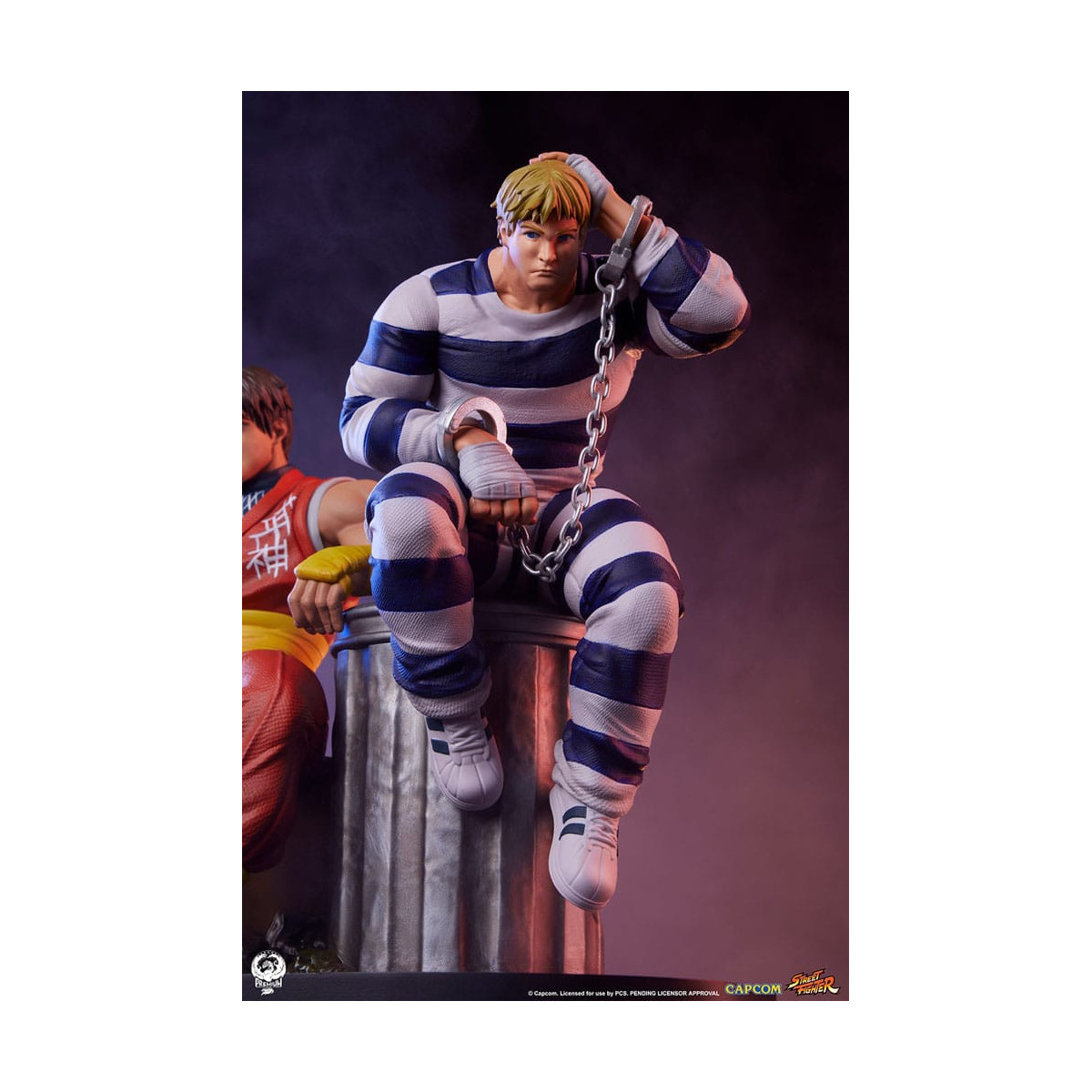 PCS - Street Fighter: Street Jam - Set di statue di Cody e Guy in scala 1:10