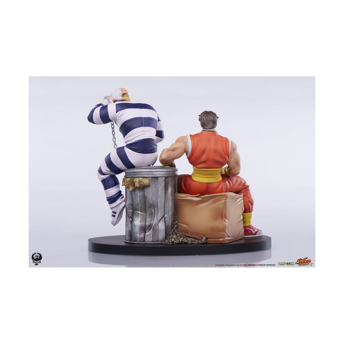 PCS - Street Fighter: Street Jam - Set di statue di Cody e Guy in scala 1:10