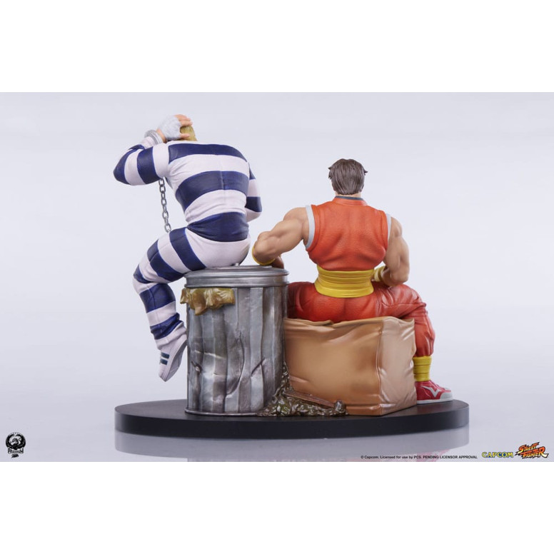 PCS - Street Fighter: Street Jam - Set di statue di Cody e Guy in scala 1:10