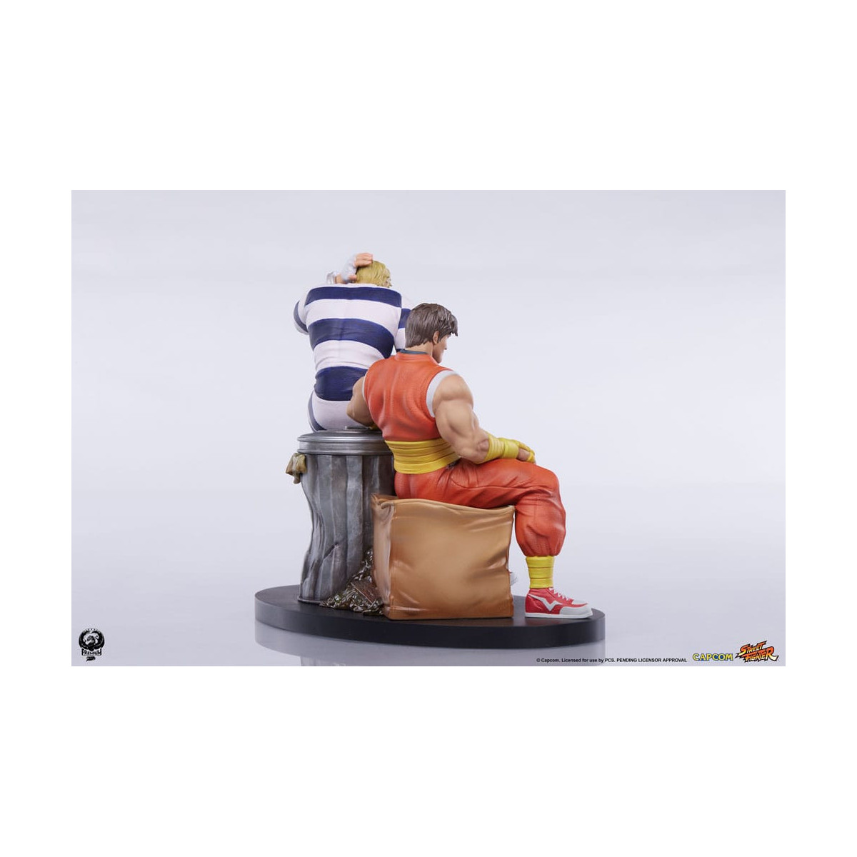 PCS - Street Fighter: Street Jam - Set di statue di Cody e Guy in scala 1:10