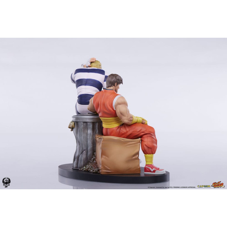 PCS - Street Fighter: Street Jam - Set di statue di Cody e Guy in scala 1:10
