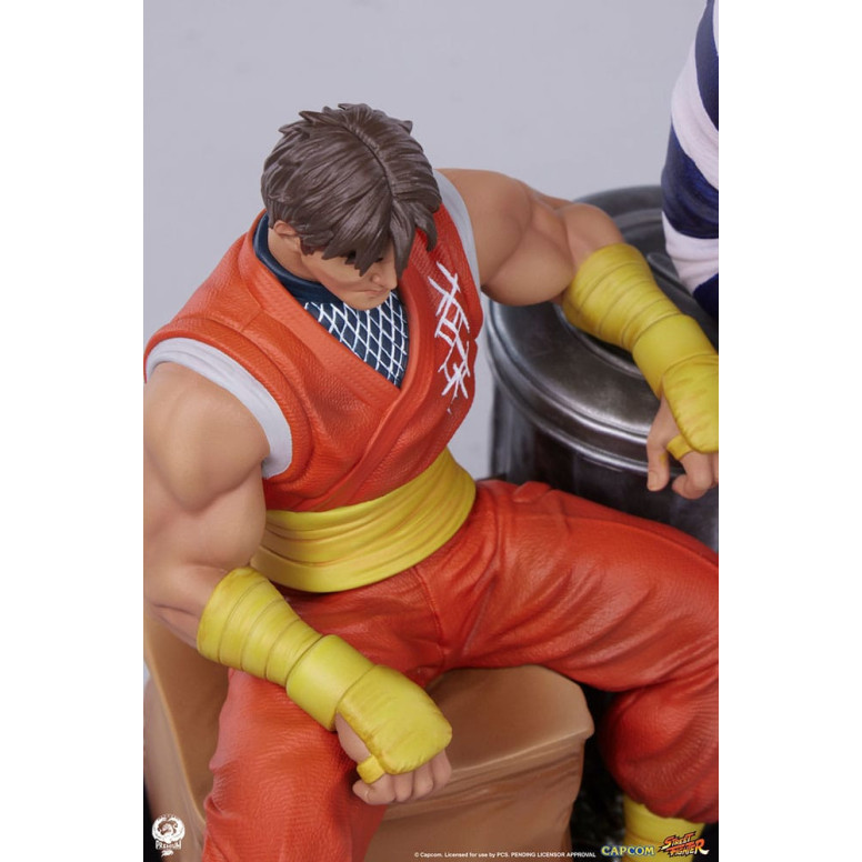 PCS - Street Fighter: Street Jam - Set di statue di Cody e Guy in scala 1:10