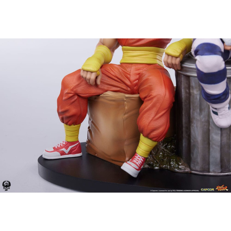 PCS - Street Fighter: Street Jam - Set di statue di Cody e Guy in scala 1:10