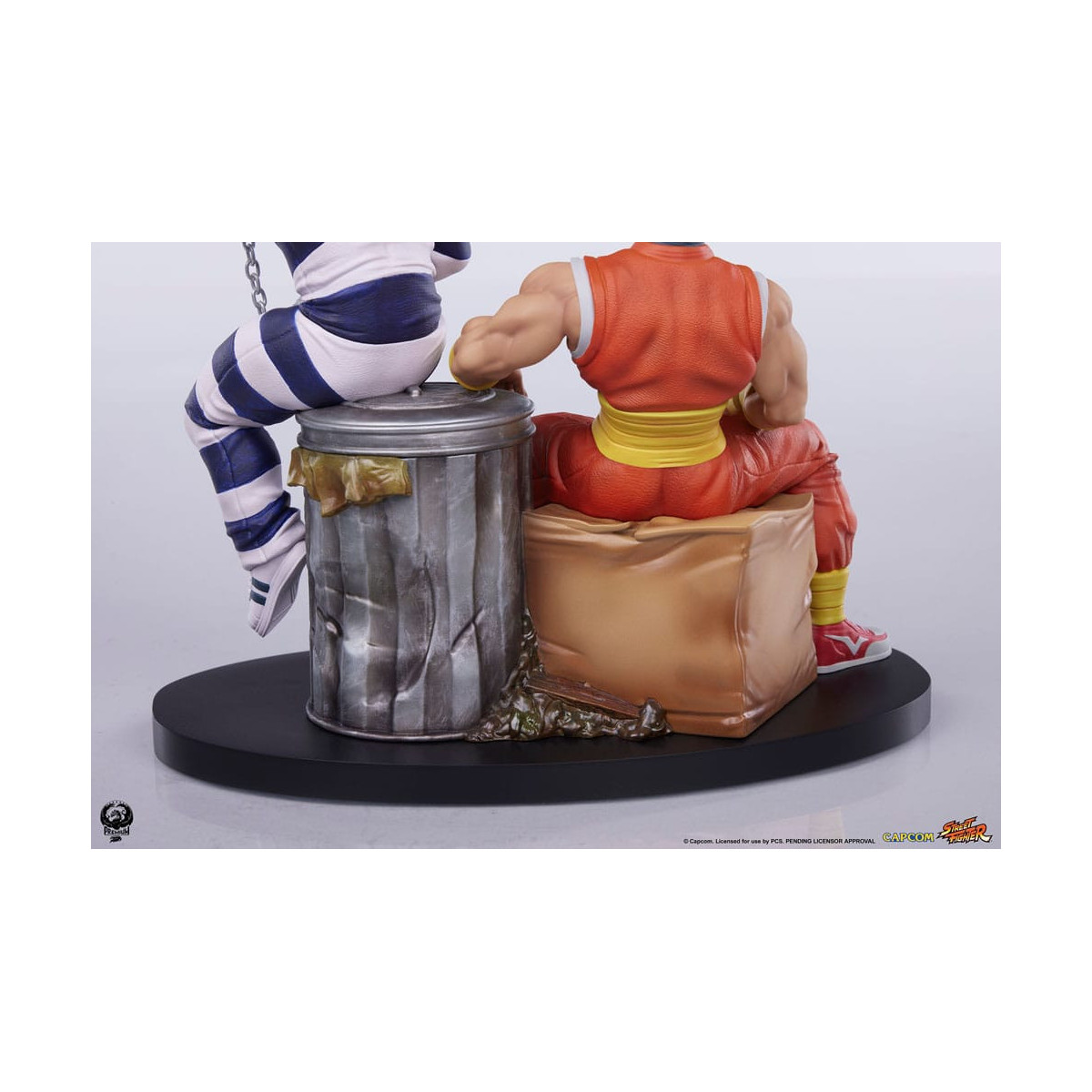 PCS - Street Fighter: Street Jam - Set di statue di Cody e Guy in scala 1:10