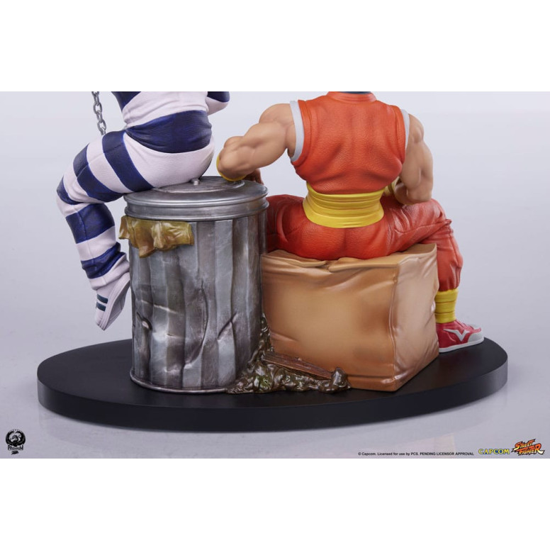 PCS - Street Fighter: Street Jam - Set di statue di Cody e Guy in scala 1:10