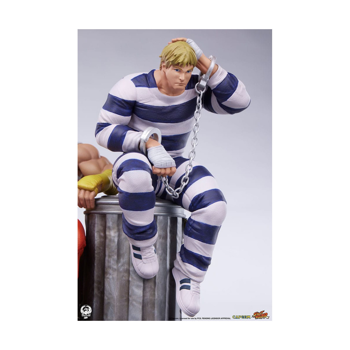 PCS - Street Fighter: Street Jam - Set di statue di Cody e Guy in scala 1:10