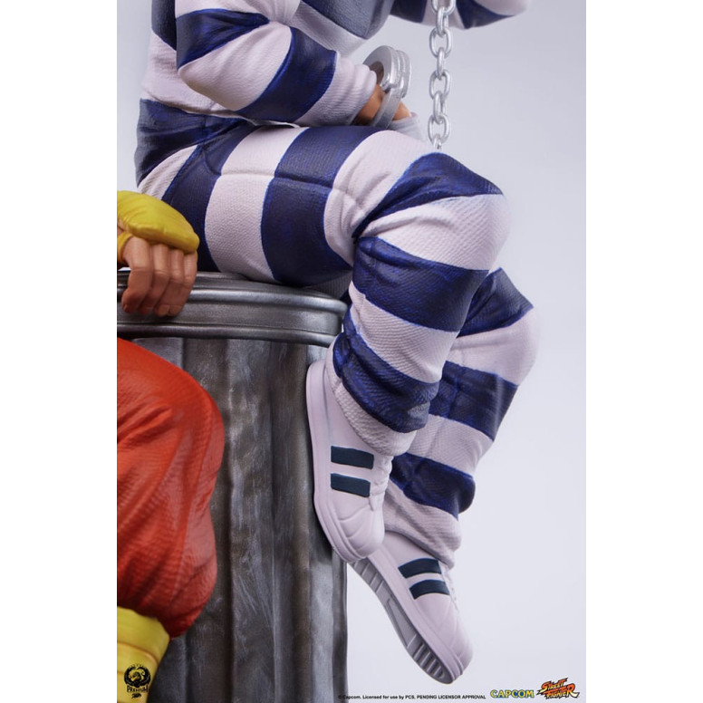 PCS - Street Fighter: Street Jam - Set di statue di Cody e Guy in scala 1:10