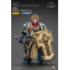 JoyToy - Livello segreto - Ultramarines Metaurus con ascia elettrica, scudo d'assalto e pistola al plasma 1/18 - Warhammer 40000