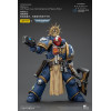 JoyToy - Livello segreto - Ultramarines Metaurus con ascia elettrica, scudo d'assalto e pistola al plasma 1/18 - Warhammer 40000