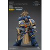 JoyToy - Livello segreto - Ultramarines Metaurus con ascia elettrica, scudo d'assalto e pistola al plasma 1/18 - Warhammer 40000