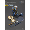 JoyToy - Livello segreto - Ultramarines Torvald con Power Sword, Stormshield e Bolt Pistol 1/18 - Warhammer 40000