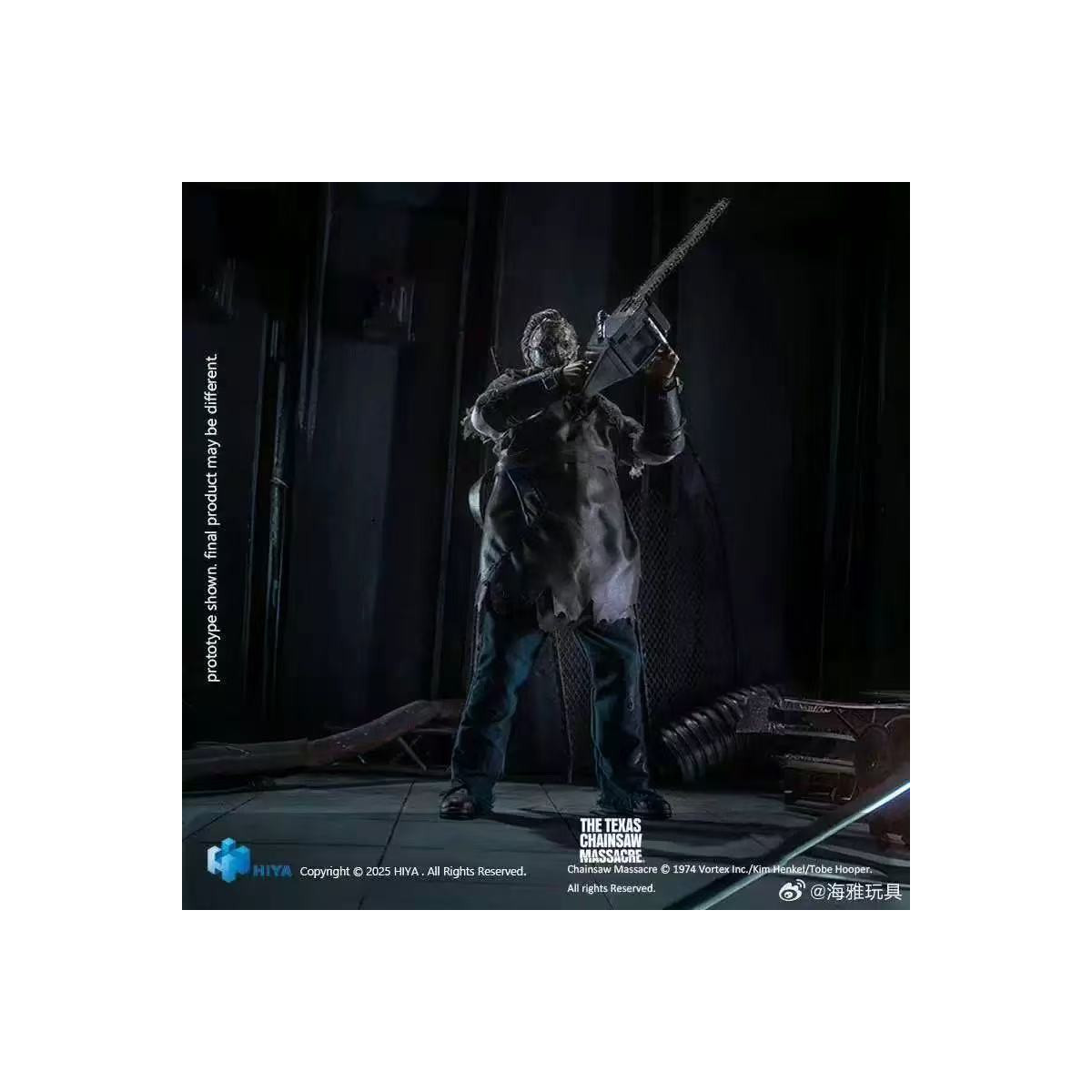 HIYA TOYS - Exquisite Super Series 1/12 - Texas Chainsaw Massacre 2003 - Faccia di cuoio Thomas Hewitt