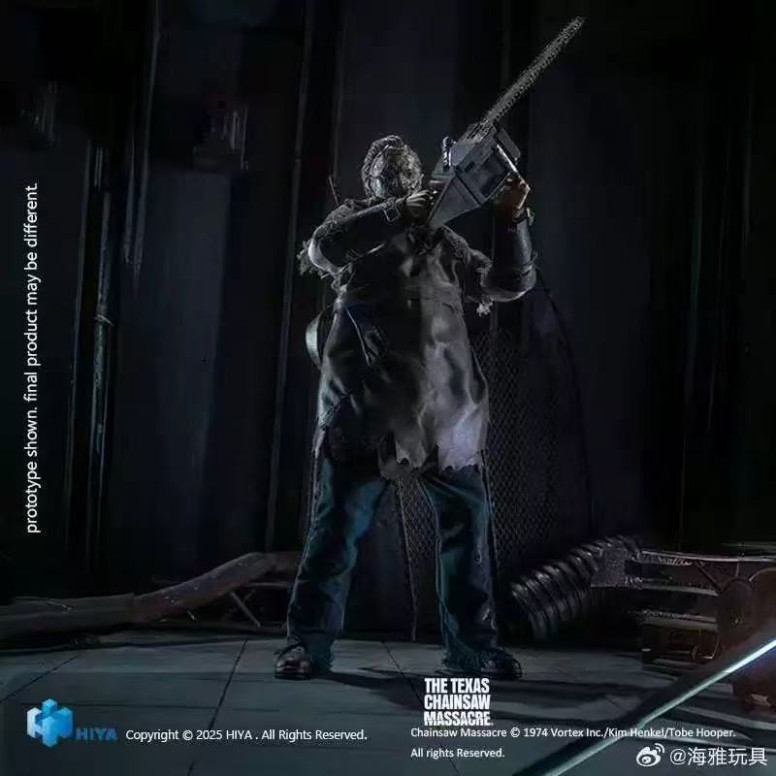 HIYA TOYS - Exquisite Super Series 1/12 - Texas Chainsaw Massacre 2003 - Faccia di cuoio Thomas Hewitt