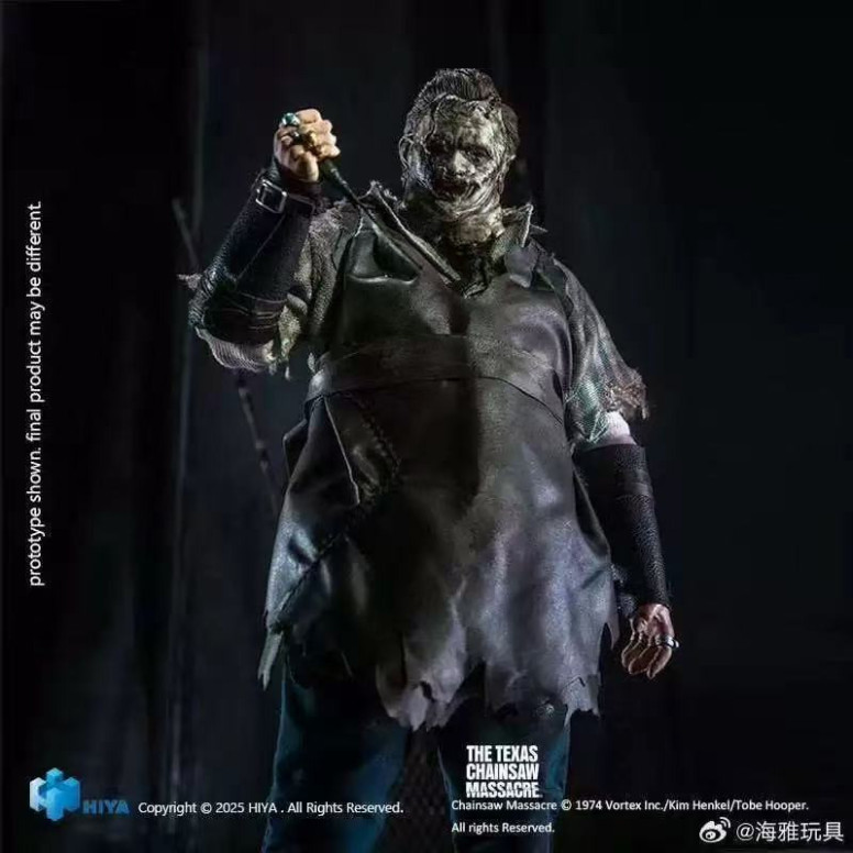 HIYA TOYS - Exquisite Super Series 1/12 - Texas Chainsaw Massacre 2003 - Faccia di cuoio Thomas Hewitt