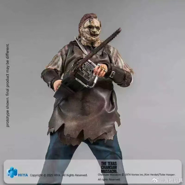 HIYA TOYS - Exquisite Super Series 1/12 - Texas Chainsaw Massacre 2003 - Faccia di cuoio Thomas Hewitt