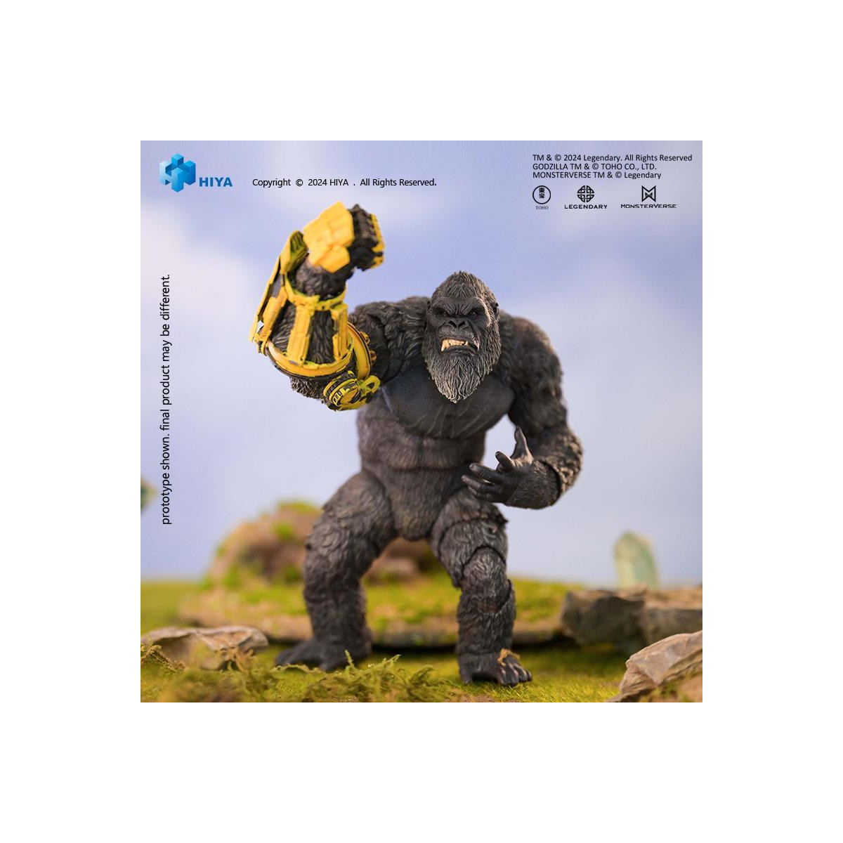 HIYA TOYS - Exquisite Basic Series - Kong B.E.A.S.T. Glove Ver. - Godzilla x Kong: Il nuovo impero (2024)