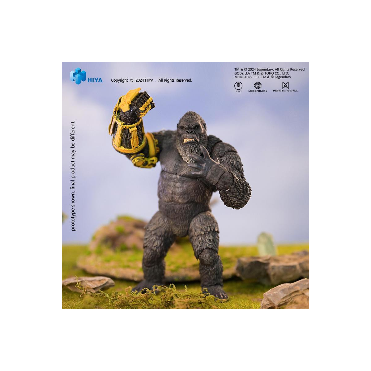 HIYA TOYS - Exquisite Basic Series - Kong B.E.A.S.T. Glove Ver. - Godzilla x Kong: Il nuovo impero (2024)