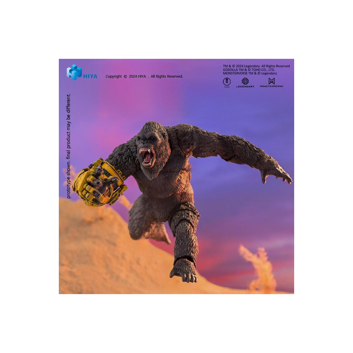 HIYA TOYS - Exquisite Basic Series - Kong B.E.A.S.T. Glove Ver. - Godzilla x Kong: Il nuovo impero (2024)