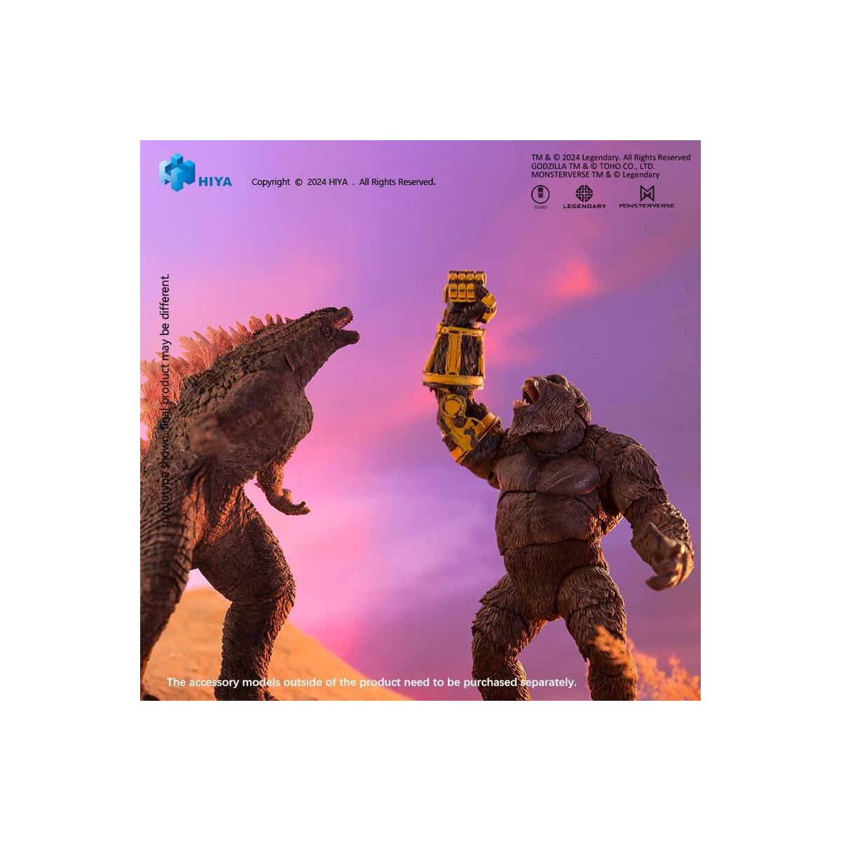 HIYA TOYS - Exquisite Basic Series - Kong B.E.A.S.T. Glove Ver. - Godzilla x Kong: Il nuovo impero (2024)