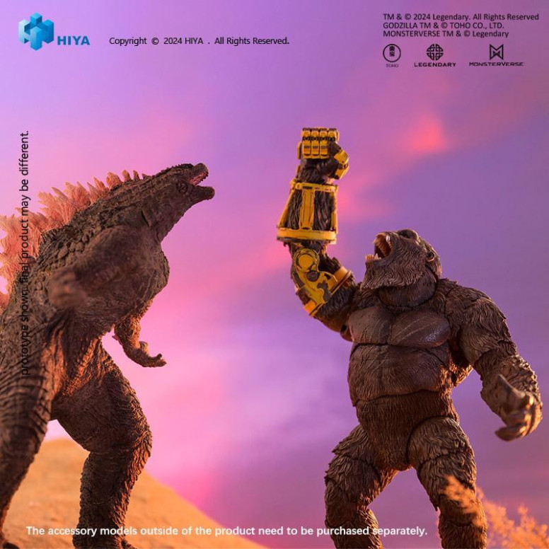 HIYA TOYS - Exquisite Basic Series - Kong B.E.A.S.T. Glove Ver. - Godzilla x Kong: Il nuovo impero (2024)