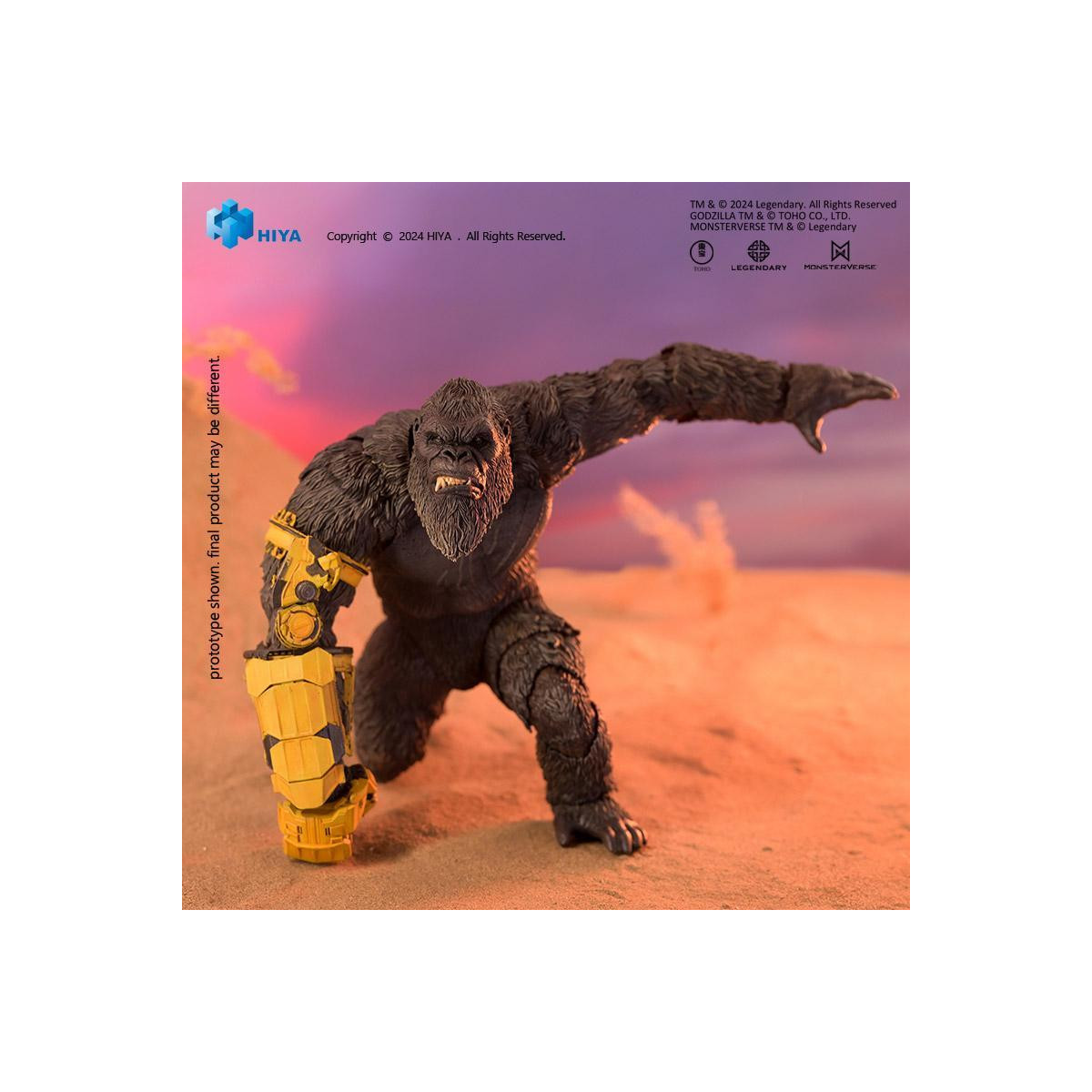 HIYA TOYS - Exquisite Basic Series - Kong B.E.A.S.T. Glove Ver. - Godzilla x Kong: Il nuovo impero (2024)