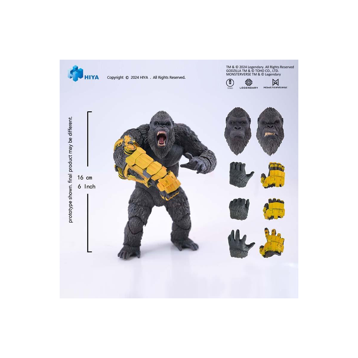 HIYA TOYS - Exquisite Basic Series - Kong B.E.A.S.T. Glove Ver. - Godzilla x Kong: Il nuovo impero (2024)