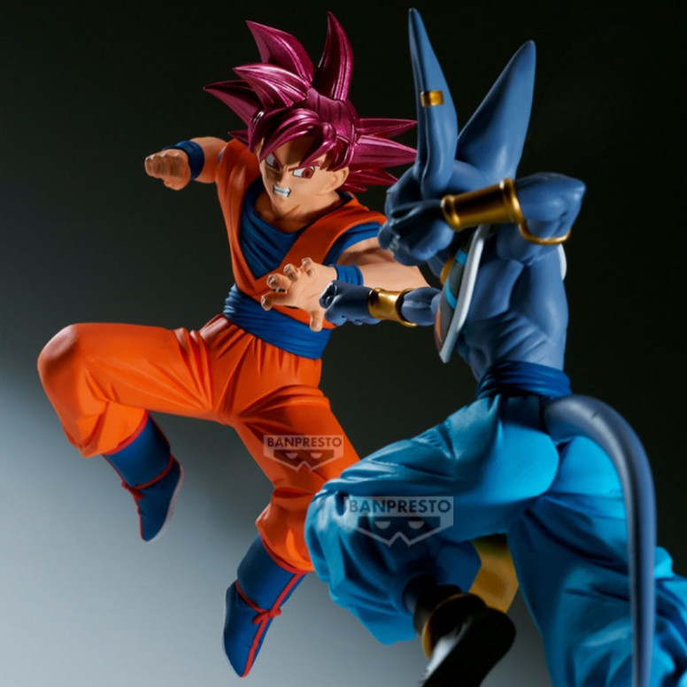 Banpresto Dragon Ball Z - Incontri - SUPER SAIYAN GOD SON GOKU (VS BEERUS)