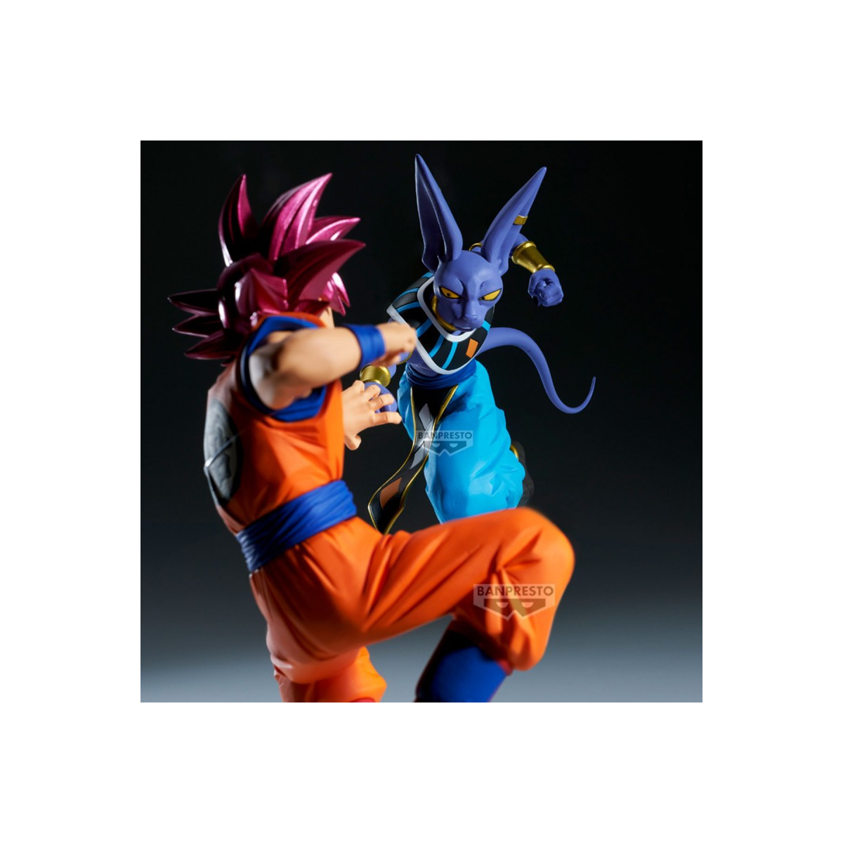 Banpresto Dragon Ball Z - Incontri - BEERUS (VS SUPER SAIYAN GOD SON GOKU)