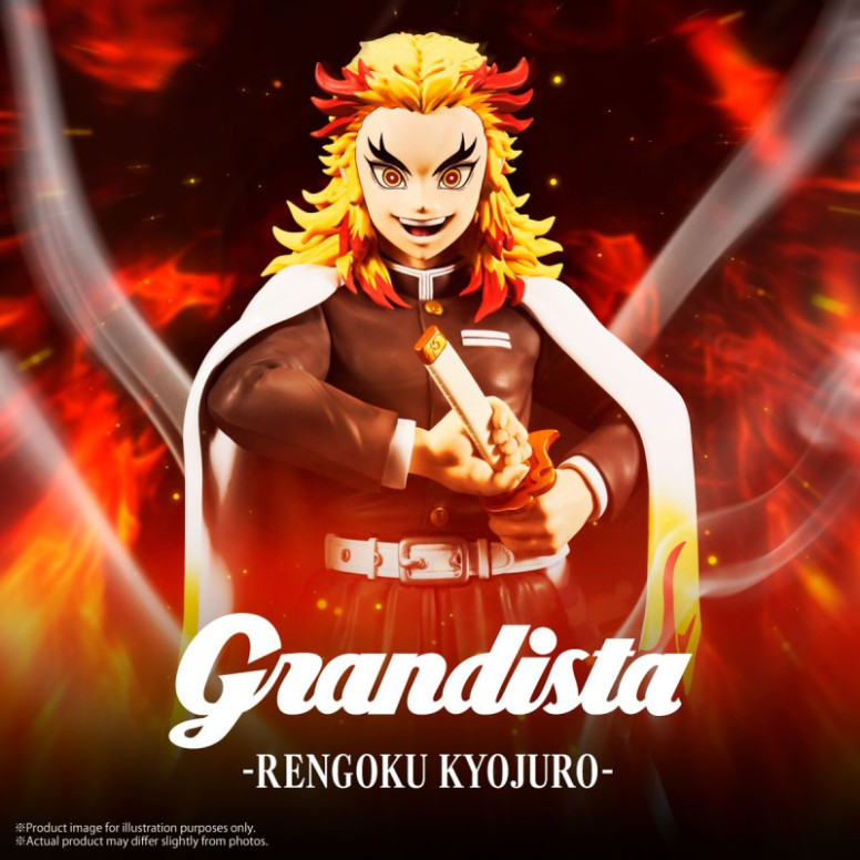 Banpresto Demon Slayer: Kimetsu no Yaiba Grandista KYOJURO RENGOKU