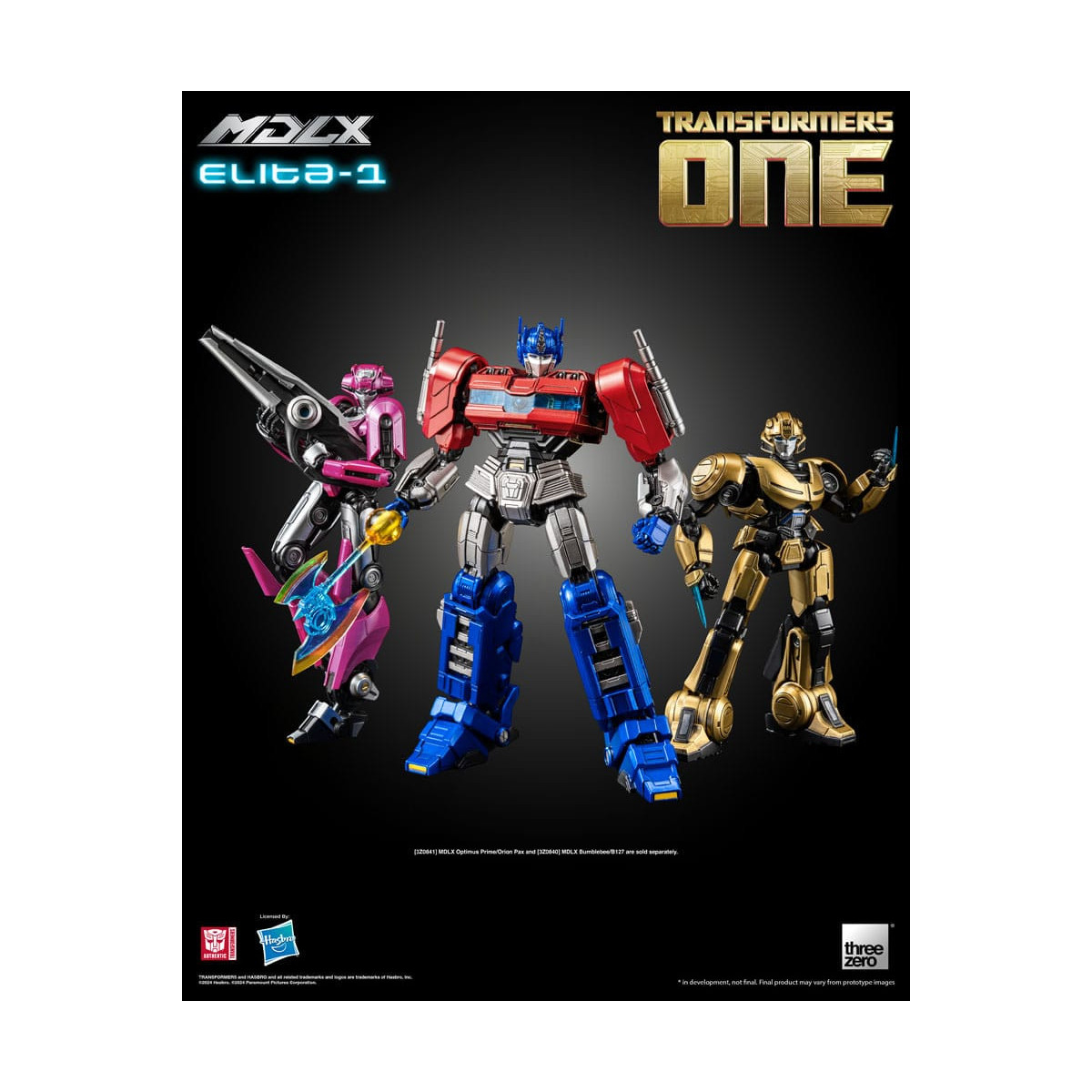 Tre Zero - Transformers ONE - MDLX ELITA-1