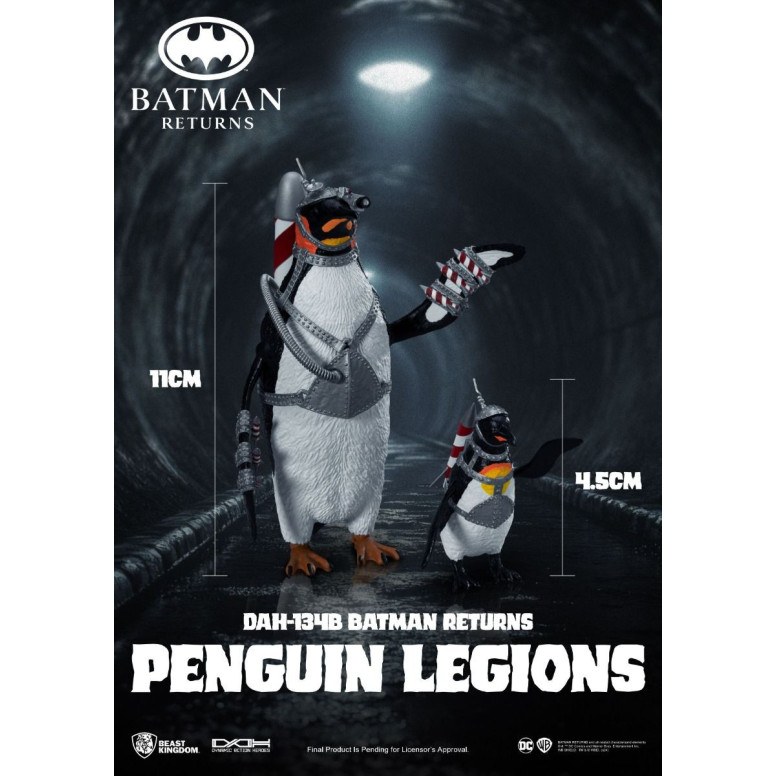 Beast Kingdom - Il Pinguino DX - Batman Returns Dynamic Action Heroes Figurina 1/9