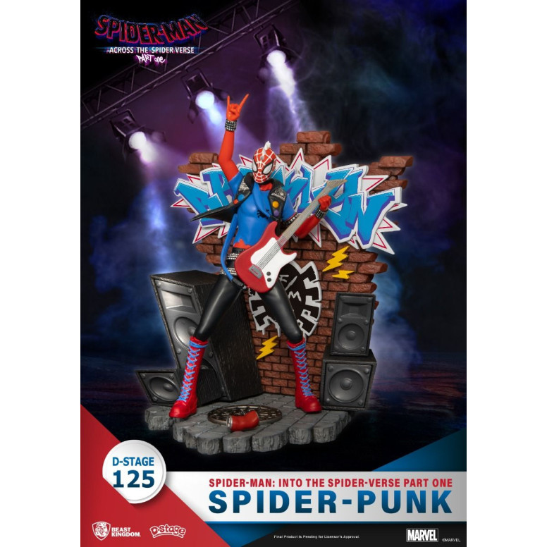 Beast Kingdom Marvel Comics Diorama PVC - Spider-Punk D-Stage Spider-Man: Across the Spider-Verse Part One