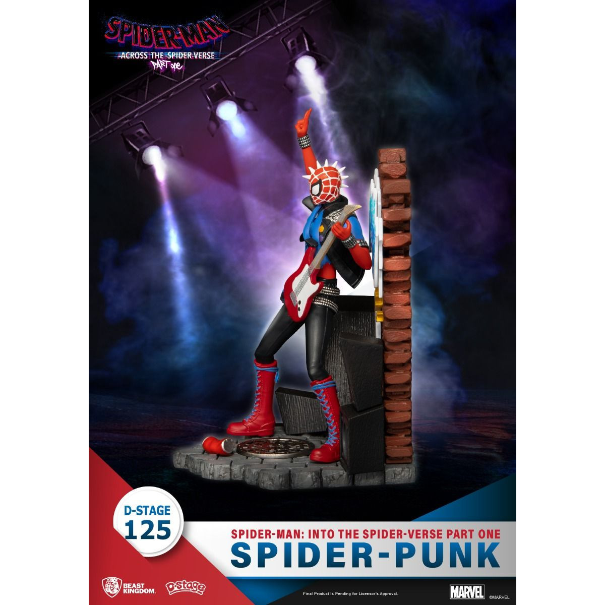 Beast Kingdom Marvel Comics Diorama PVC - Spider-Punk D-Stage Spider-Man: Across the Spider-Verse Part One
