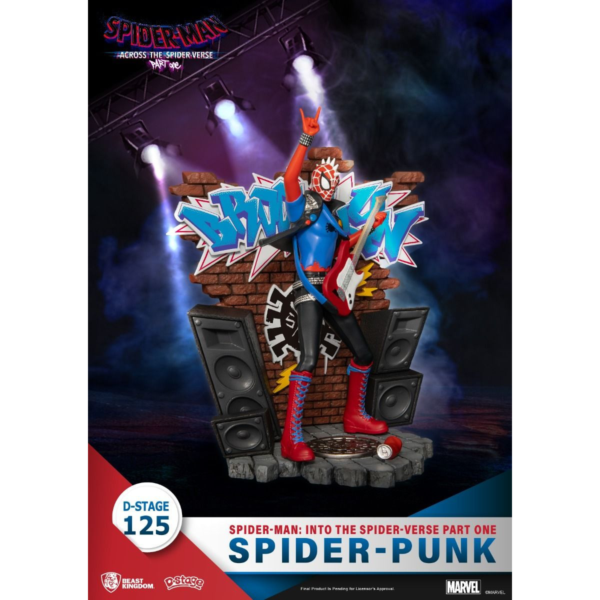 Beast Kingdom Marvel Comics Diorama PVC - Spider-Punk D-Stage Spider-Man: Across the Spider-Verse Part One