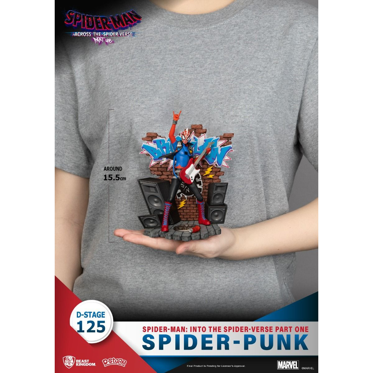 Beast Kingdom Marvel Comics Diorama PVC - Spider-Punk D-Stage Spider-Man: Across the Spider-Verse Part One